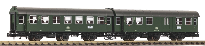 PIKO 40765 - N - 2-tlg. Set Umbauwagen, DB, Ep. IV - Wagen 3